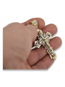 Gold Orthodox Cross ★ russiangold.com ★ Gold 585 333 Niedriger Preis