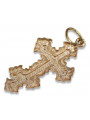 Gold Orthodox Cross ★ russiangold.com ★ Gold 585 333 Niedriger Preis