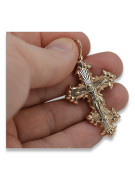 Gold Orthodox Cross ★ russiangold.com ★ Gold 585 333 Low price