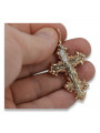 Croix ★ orthodoxe d’or russiangold.com ★ or 585 333 Prix bas