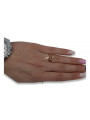 Russian Soviet rose pink 14k 585 gold Vintage ring vrn070