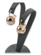 Boucles d’oreilles en or zlotychlopak.pl ★ Échantillon d’or ★ 585 333 Prix bas!