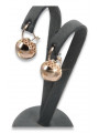 Boucles d’oreilles en or zlotychlopak.pl ★ Échantillon d’or ★ 585 333 Prix bas!