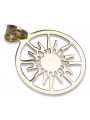 Pendentif ★ en or zlotychlopak.pl ★ Echantillon d’or 585 333 prix bas