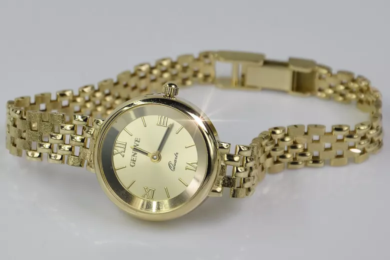 Montre ★ dame en or zlotychlopak.pl ★ Pureté d’or 585 333 Prix bas!