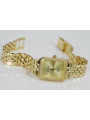 Gold men's watch Geneve ★ zlotychlopak.pl ★ Gold purity 585 333 Low Price!