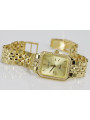 Gold men's watch Geneve ★ zlotychlopak.pl ★ Gold purity 585 333 Low Price!