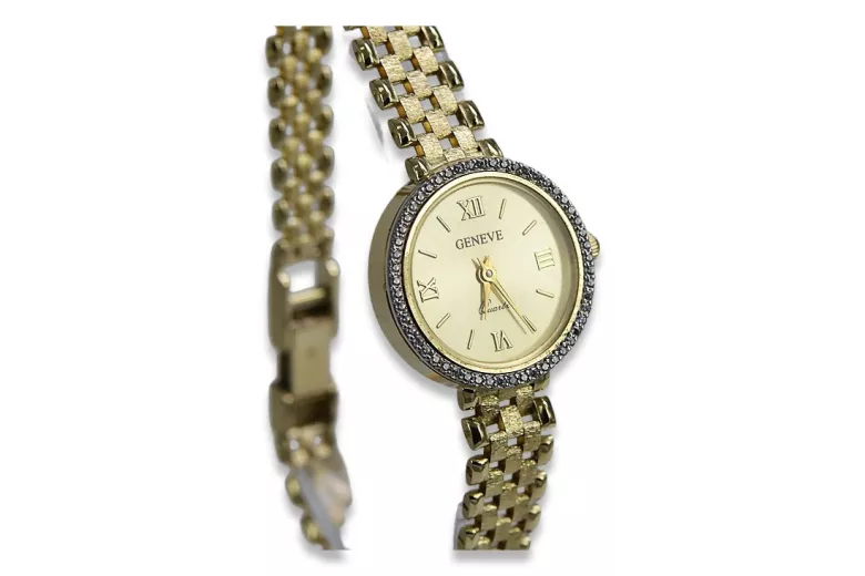 Montre ★ dame en or zlotychlopak.pl ★ Pureté d’or 585 333 Prix bas!