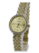 Reloj ★ de oro para damas zlotychlopak.pl Pureza de oro 585 333 ¡★ Precio bajo!