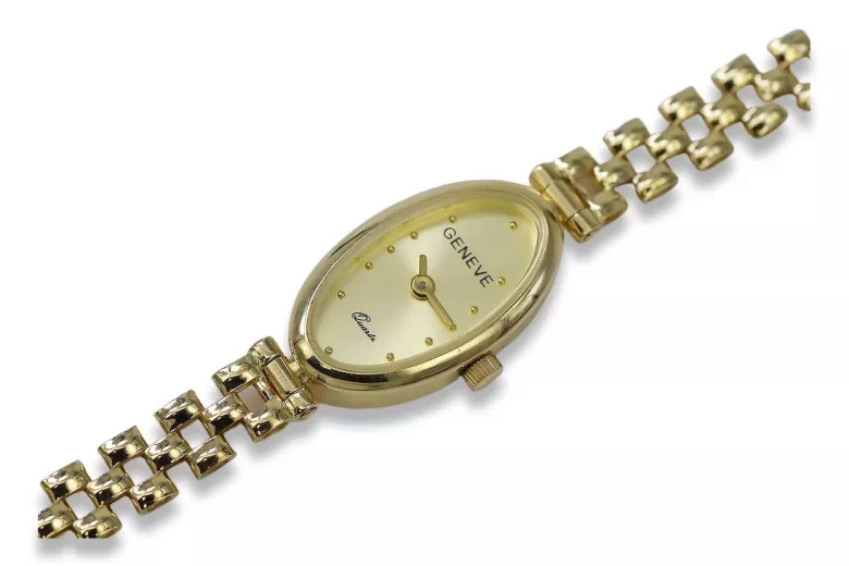 Gold ladies watch ★ zlotychlopak.pl ★ Gold purity 585 333 Low price!