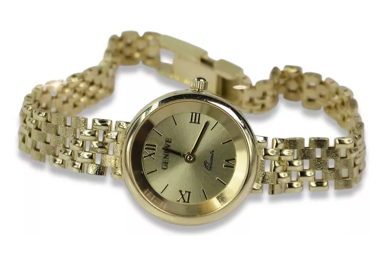 Gold ladies watch ★ zlotychlopak.pl ★ Gold purity 585 333 Low price!