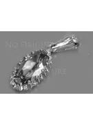 Russe soviétique or rose plaqué argent 925 alexandrite rubis émeraude saphir zircon ... pendentif VPC016RP