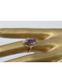 Russie soviétique rose 14k 585 or Alexandrite rubis émeraude saphir Zircon bague vrc004