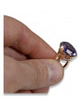 Russian Soviet rose 14k 585 gold Alexandrite Ruby Emerald Sapphire Zircon ring  vrc130