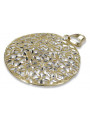 Gold pendant ★ zlotychlopak.pl ★ Gold sample 585 333 low price