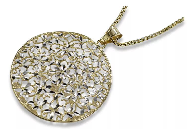 Pendentif ★ en or zlotychlopak.pl ★ Echantillon d’or 585 333 prix bas