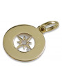 Pendentif ★ en or zlotychlopak.pl ★ Echantillon d’or 585 333 prix bas