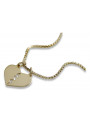 Gold pendant pendant ★ zlotychlopak.pl ★ Gold hallmark 585 333 low price