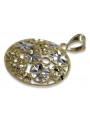 Pendentif ★ en or zlotychlopak.pl ★ Echantillon d’or 585 333 prix bas