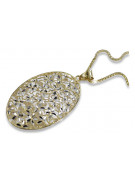 Pendentif ★ en or zlotychlopak.pl ★ Echantillon d’or 585 333 prix bas