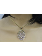 Gold pendant ★ zlotychlopak.pl ★ Gold sample 585 333 low price