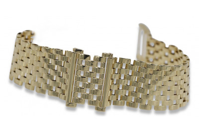 Reloj de oro para hombre Geneve ★ zlotychlopak.pl ★ Pureza de oro 585 333 Precio bajo!