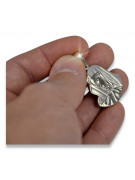 Pendentif Symbolique Mary en Or Blanc 14 carats 585 pm003w