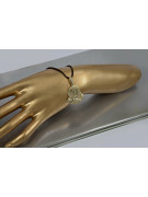 Galben italian 14k 585 de aur Mary medalion pictograma pandantiv pm003y