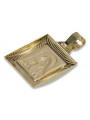 Gold Mary medallion icon pendant ★ zlotychlopak.pl ★ Gold 585 333 low price