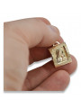 Gold Mary medallion icon pendant ★ zlotychlopak.pl ★ Gold 585 333 low price