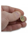 Gold Mary medallion icon pendant ★ zlotychlopak.pl ★ Gold 585 333 low price