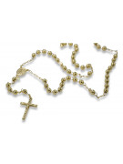 Yellow rose gold rosary chain ★ russiangold.com ★ Gold 585 333 Low price