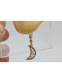 "No Stones, Pure Vintage 14K Rose Gold Ball Earrings" ven174