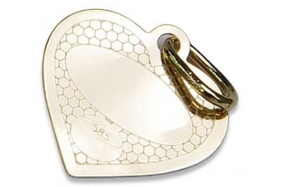 Ангел медальон икона кулон ★ zlotychlopak.pl ★ Золото 585 333 низкая цена