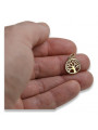 Pendentif ★ en or zlotychlopak.pl ★ Echantillon d’or 585 333 prix bas