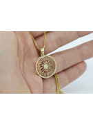 Gold pendant pendant ★ zlotychlopak.pl ★ Gold hallmark 585 333 low price