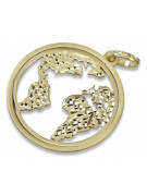 Gold pendant pendant ★ zlotychlopak.pl ★ Gold hallmark 585 333 low price