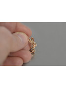 "Exquisites Keine Steine Vintage-Roségold 14k 585 Gold Ohrschmuck" ven166