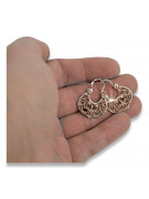 silver 925  Vintage earrings ven022s