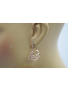 silver 925  Vintage earrings ven022s