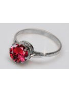 Russe soviétique rose 14k 585 or Alexandrite Rubis Émeraude Saphir Zircon bague vrc366