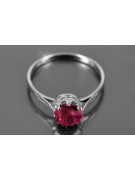 Russian Soviet rose 14k 585 gold Alexandrite Ruby Emerald Sapphire Zircon ring  vrc366