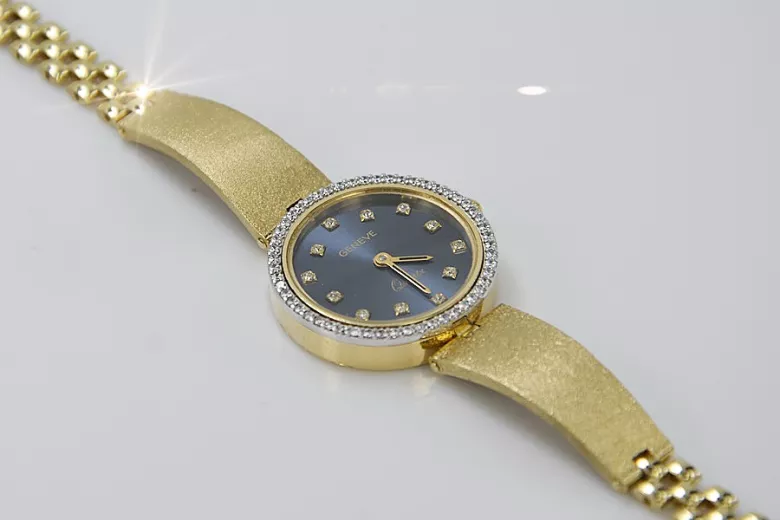 Russian Soviet rose (yellow) gold lady watch cw080