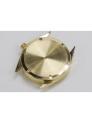 Gold men's watch Geneve ★ zlotychlopak.pl ★ Gold purity 585 333 Low Price!