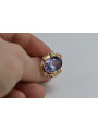 Russian Soviet rose 14k 585 gold Alexandrite Ruby Emerald Sapphire Zircon ring  vrc100