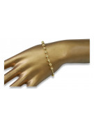 Pulsera★ rosario de oro rosa amarillo russiangold.com ★ Oro 585 333 Precio bajo