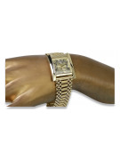 Gold men's watch Geneve ★ zlotychlopak.pl ★ Gold purity 585 333 Low Price!