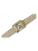 Gold men's watch Geneve ★ zlotychlopak.pl ★ Gold purity 585 333 Low Price!