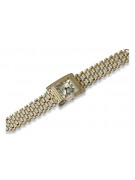 Gold men's watch Geneve ★ zlotychlopak.pl ★ Gold purity 585 333 Low Price!