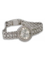 Or blanc 14 carats Magnifique montre dame lw051w